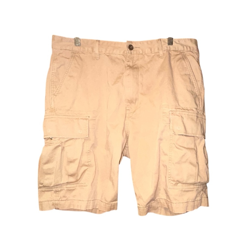 Levi’s Men’s Cargo Shorts Khaki Beige Cotton Size‎ 36 Regular Fit